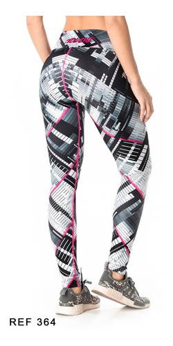 Calzas Deportivas Mujer Touche Sport Lycra Mujer Gym Ls 364