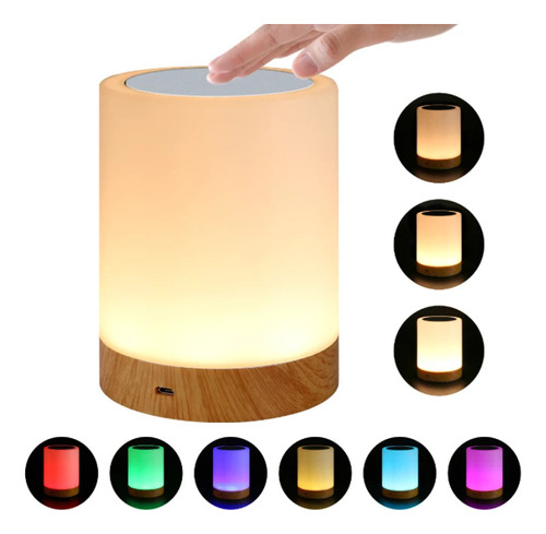 Luminaria Pantalla Rgb Cromoterapia Regulable Con Mando