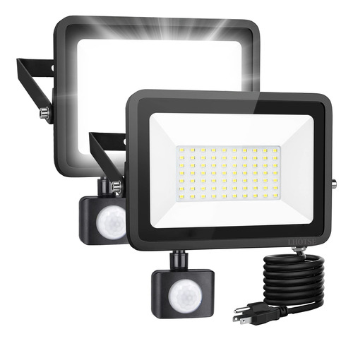 Lhotse Paquete De 2 Luces Led De Inundacin De 50 W Para Exte