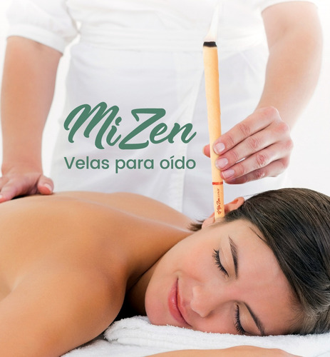 Velas De Oido Mizen® 6 Pares Original 100% Natural-envios!!!