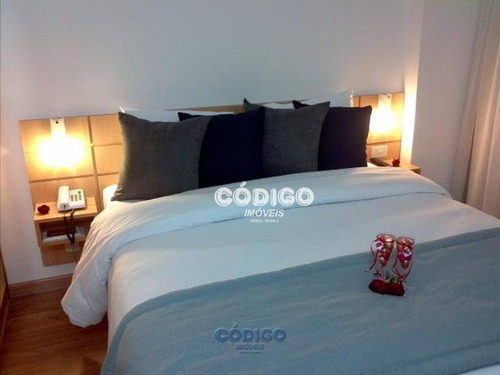 Imagem 5 de 23 de Flat Residencial Para Locação, Centro, Guarulhos - . - Fl0003
