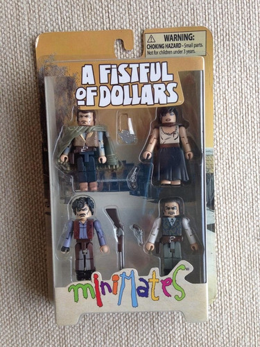 Imagem 3 de 4 de Minimates A Fistful Of Dollars Box Set Clint Eastwood