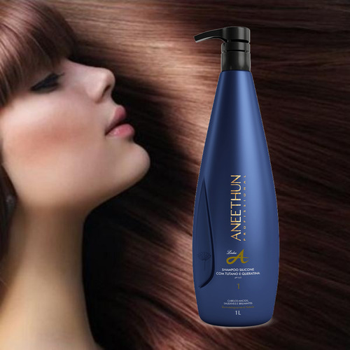 Cabelos Radiantes Kit Shampoo E Máscara Linha A Aneethun