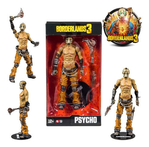 Figura De Acción Borderlands 3 Psycho  