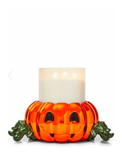 Porta Vela Calabaza Halloween Bath And Body Works