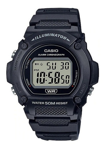 Reloj Casio Unisex Diseño Deportivo W-736h-2a