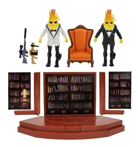 Figura De Fortnite Agents Room (incluye 6 Piezas)