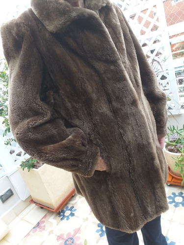 Imagen 3 de 3 de Sacón Piel De Nutria Legítima