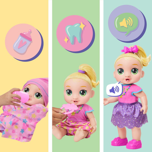 Baby Alive Baby Crece, Lala Googoo, Muñeca Interactiva