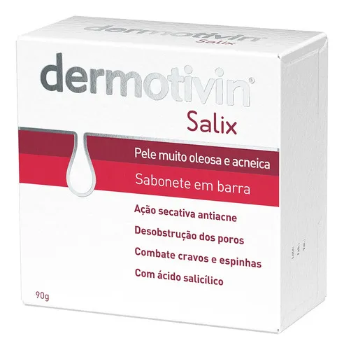 Dermotivin Sabonete em Barra Salix - Unidade - 1 - 90 g