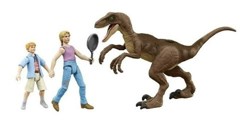 Jurassic World Pack Encuentro En La Cocina 3 Figuras