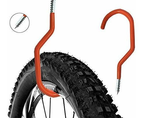 4 Gancho Para Bicicleta Resistente Almacenamiento Colgar