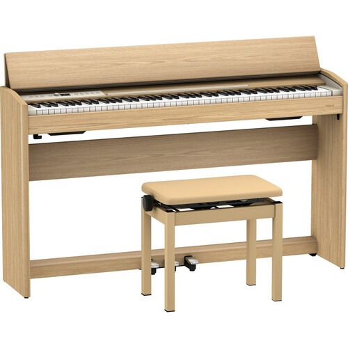 Roland F701 88-key Modern Digital Piano With Stand And Bench