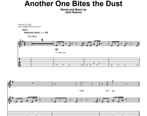 Queen - Guitar Play Alone 8 Partituras Tablaturas Guitarra