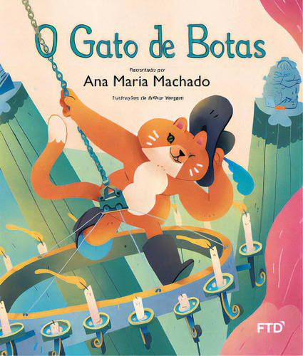 O gato de botas, de Machado, Ana Maria. Editora FTD, capa mole, edição 1 em português, 2018