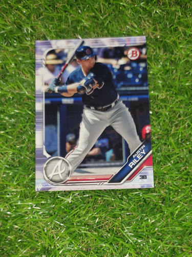 Cv Austin Riley Rookie 2019 Bowman Prospects 