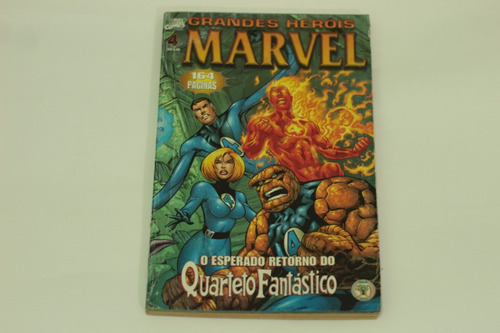 Hq Grandes Herois Marvel Especial N°4 Abril Retorno Quarteto