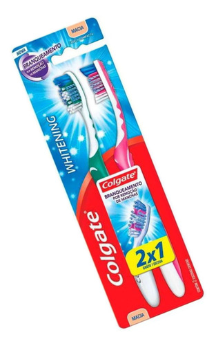 Escova Dental Colgate Whitening Com 2 Unidades Sortido