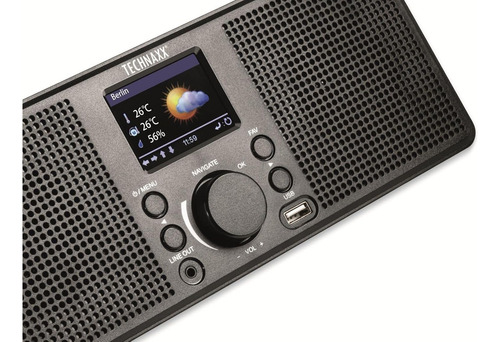 Technaxx Germany Internet Radio Station Portable