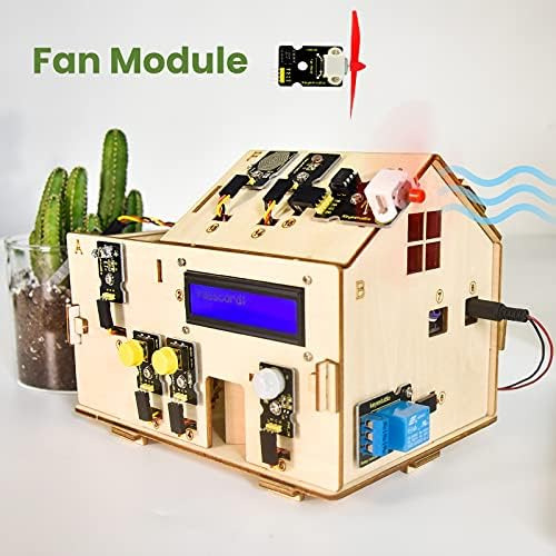 Keyestudio Smart Home Starter Kit Para Arduino Para Uno R3,