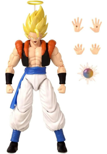 Figura de acción Battle Ssj Gogeta Vs Janenba 6.5 pulg Dragon Ball