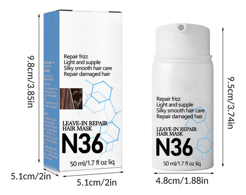 Máscara Capilar Leave-in Repair Para Secar - 4 Minutos Para