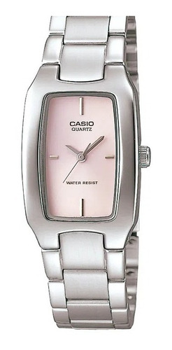 Reloj Casio Ltp-1165a-4cdf Mujer Plateado Original