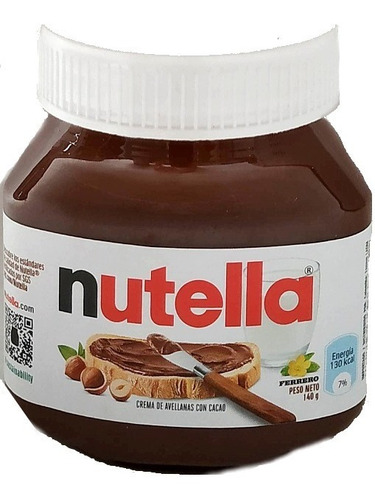 Crema De Avellana Nutella 140gr - Kg a $81
