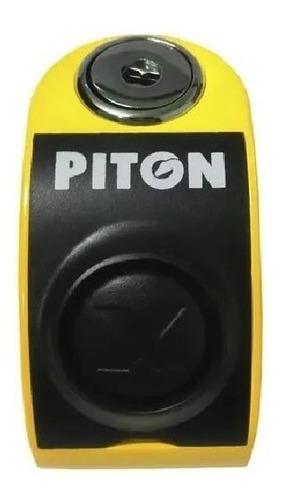 Imagen 3 de 8 de Candado Traba Disco 6mm Candado Moto Con Alarma Piton Z6