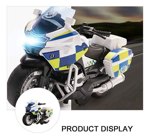 Minijuguete Para Motocicletas Con Tracción Por Fricción, 1 U