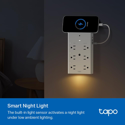 Tp-link Tapo Extensor De Enchufe Inteligente Con 3 Salidas