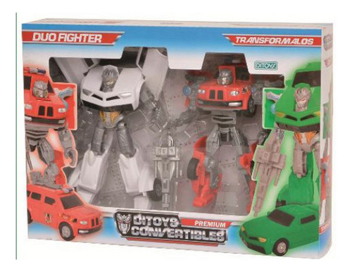 Convertibles Duo Fighter (tv) - Ditoys Ploppy.6 691767