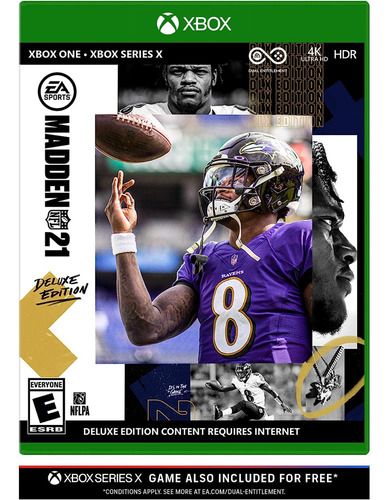 Madden 21 Deluxe Edition Para Xbox One Series X Nuevo