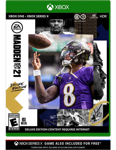 Madden 21 Deluxe Edition Para Xbox One Series X Nuevo