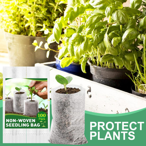 Bolsas For Plántulas De Plantas Bolsas De Vivero Biodegrada