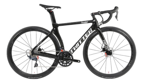 Bicicleta Ruta Twitter Thunder Fibra De Carbono Sram Rival