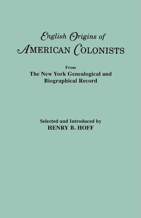 Libro English Origins Of American Colonists. Articles Exc...