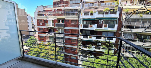 Imagen 3 de 10 de Departamento Monoambiente En Sexto Piso - Caballito