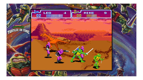 Imagen 2 de 3 de Teenage Mutant Ninja Turtles: The Cowabunga Collection Teenage Mutant Ninja Turtles Standard Edition Konami Nintendo Switch Físico