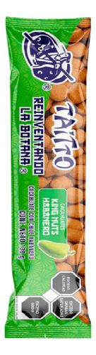 Botana Cacahuate Taitto Sabor Chile Habanero 130g