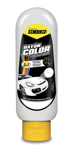 Crema Para Quitar Rayones Color Blanco Para Carro 120ml