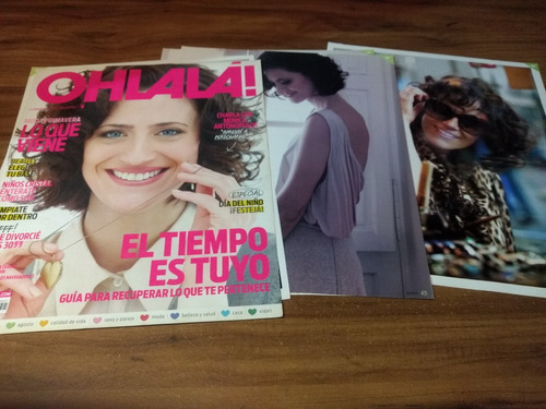 (rp530) Monica Antonopulos * Tapa Revista + 6 Pgs * 2011 (Usado)
