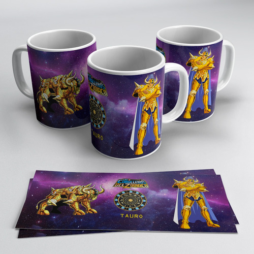 Taza Mágica 11 Oz / Saint Seiya , M13 Tauro (1 Pz)