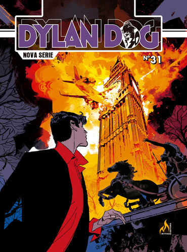 Dylan Dog Nova Série - Volume 31: O Terror, De Gabriella Tu. Editorial Mythos, Tapa Mole En Português, 2023