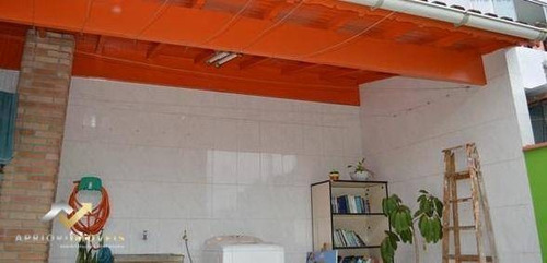 Sobrado Com 2 Dormitórios À Venda, 183 M² Por R$ 650.000 - Parque Gerassi - Santo André/sp - So0915