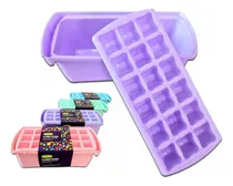 Comprar Pack 3 Cubeteras Hielera Plástico Con Contenedor De Guardado