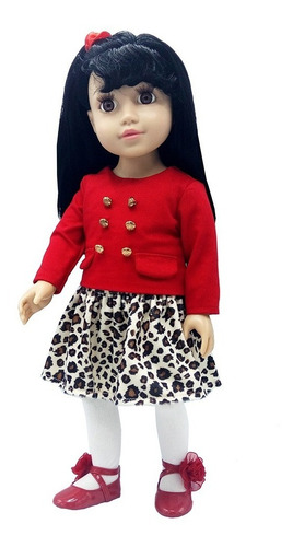 Imagen 2 de 10 de Witty Girls Lucy Muñeca 45cm /18 PuLG Original American Pre