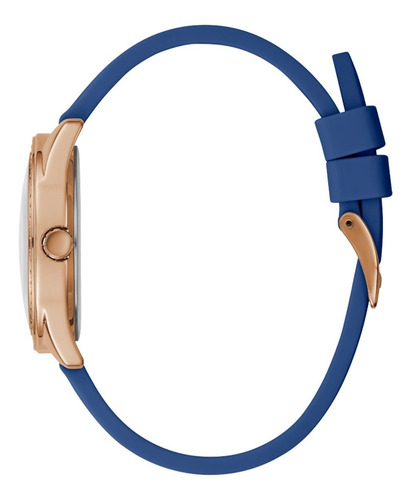 Imagen 2 de 3 de Reloj Guess Mujer Relojes Dorado Dama Plateado Envió Gratis