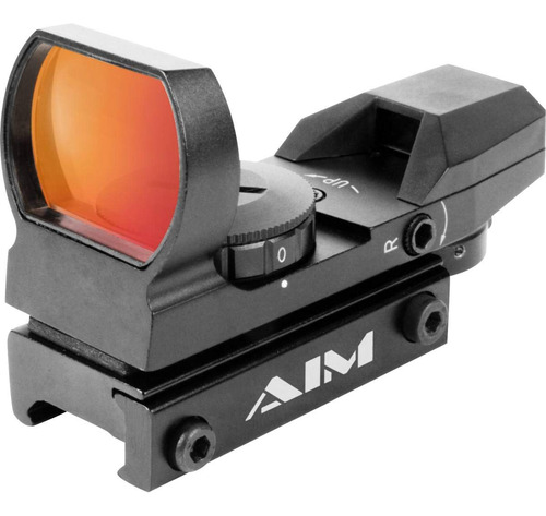 Aim Sports Vista De Puntos Rojos Con 4 Reticulas Diferentes