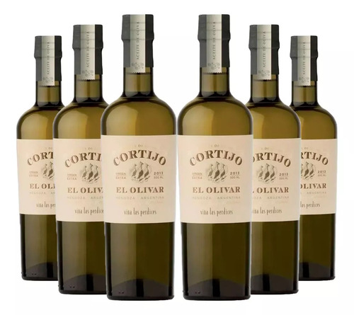 Imagen 2 de 2 de Las Perdices Cortijo El Olivar aceite de oliva caja X6 unidades